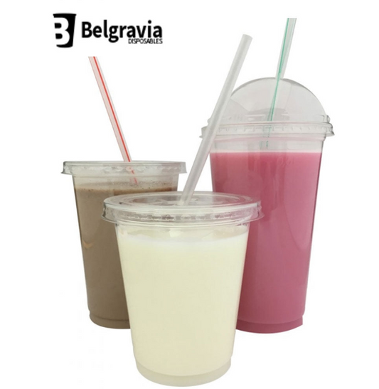 Belgravia 10oz Plastic Smoothie Cups 50's - NWT FM SOLUTIONS - YOUR CATERING WHOLESALER