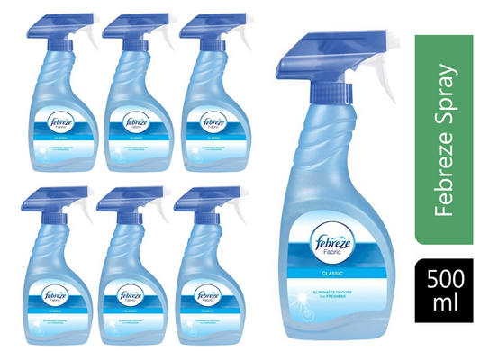 Febreze Classic Fabric Spray 500ml - NWT FM SOLUTIONS - YOUR CATERING WHOLESALER