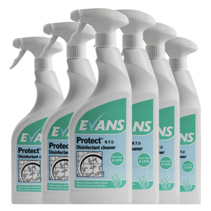 Evans Vanodine Protect Ready-to-Use Disinfectant 750ml