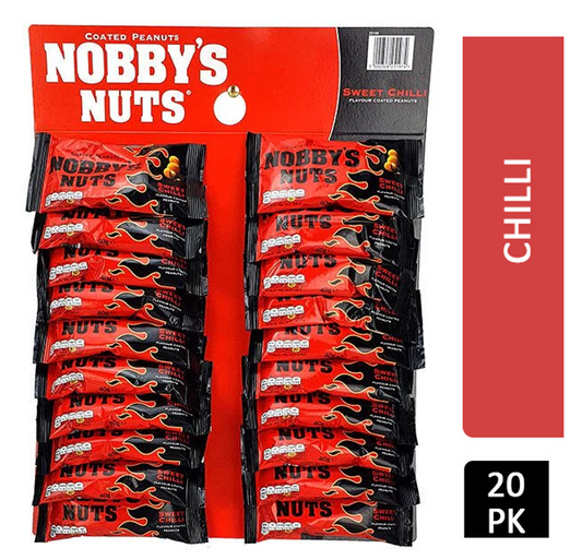 Nobby's Nuts Sweet Chilli 20x40g - NWT FM SOLUTIONS - YOUR CATERING WHOLESALER