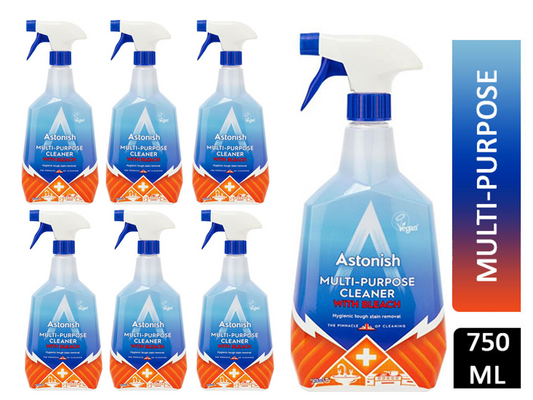 Astonish Multi Surface Bleach Spray 750ml - NWT FM SOLUTIONS - YOUR CATERING WHOLESALER