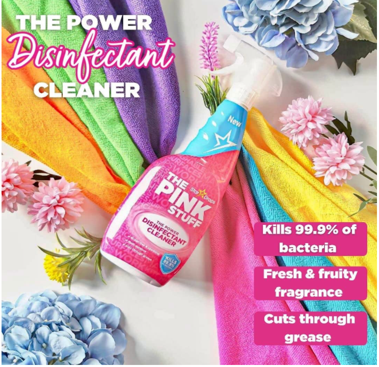 The Pink Stuff Disinfectant Cleaner 850ml {New Bigger Size}