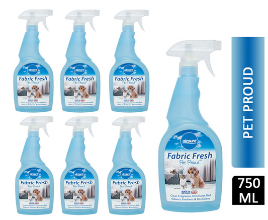 Airpure Fabric Freshener Pet Proud 750ml - NWT FM SOLUTIONS - YOUR CATERING WHOLESALER