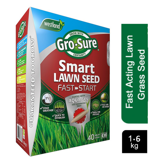 Westland Gro-Sure Smart Lawn Seed Fast Start 40m2 - NWT FM SOLUTIONS - YOUR CATERING WHOLESALER