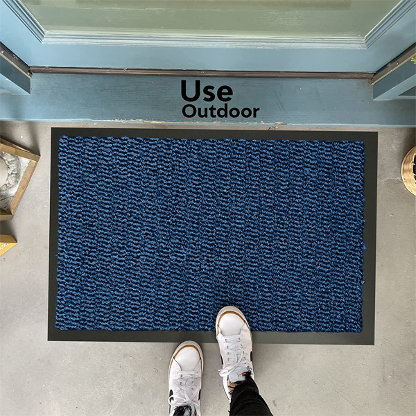 Fixtures Barrier Floor Mat 40cm x 60cm Blue