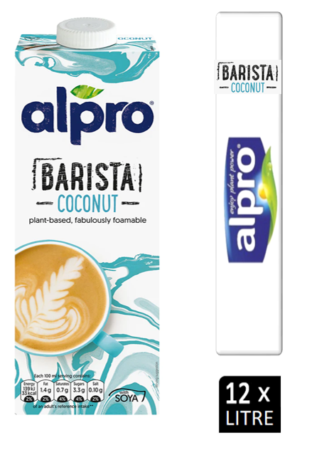 Alpro Barista for Professionals Coconut Milk 1 Litre - NWT FM SOLUTIONS - YOUR CATERING WHOLESALER