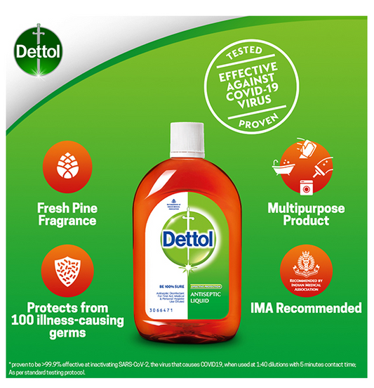 Dettol Antiseptic Liquid 750ml - NWT FM SOLUTIONS - YOUR CATERING WHOLESALER