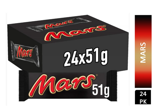Mars Bar Pack 24's - NWT FM SOLUTIONS - YOUR CATERING WHOLESALER