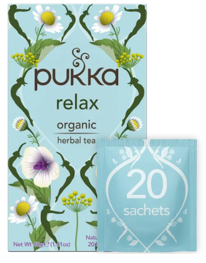 Pukka Tea Relax Organic Envelopes 20's - NWT FM SOLUTIONS - YOUR CATERING WHOLESALER