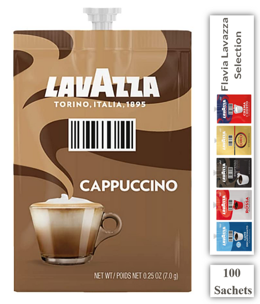 Flavia Lavazza Cappuccino Sachets 100's - NWT FM SOLUTIONS - YOUR CATERING WHOLESALER
