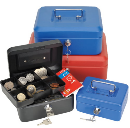 Cathedral Blue 10inch Cash Box