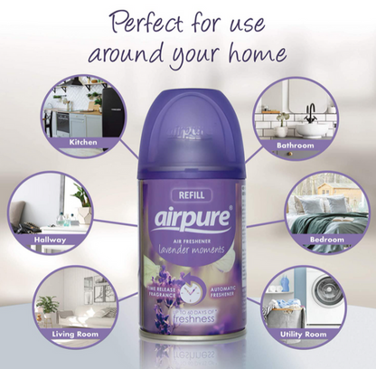 AirPure Lavender Moments Fragranced Refill 250ml