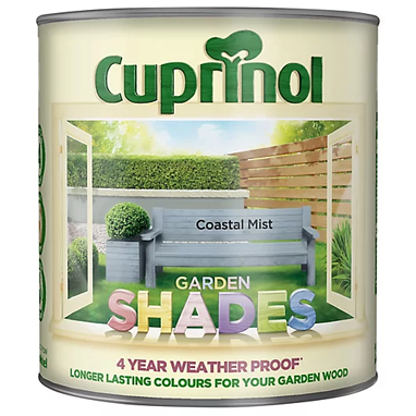 Cuprinol Garden Shades COASTAL MIST 2.5 Litre - NWT FM SOLUTIONS - YOUR CATERING WHOLESALER