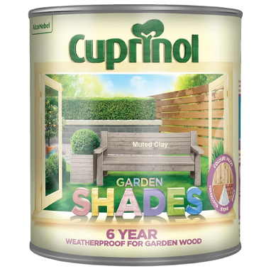 Cuprinol Garden Shades MUTED CLAY 2.5 Litre - NWT FM SOLUTIONS - YOUR CATERING WHOLESALER
