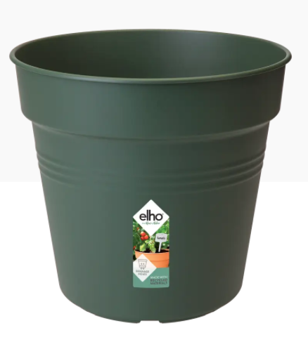 Elho Green Basics Grow Pot 19cm LEAF GREEN - NWT FM SOLUTIONS - YOUR CATERING WHOLESALER