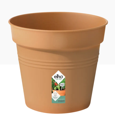 Elho Green Basics Grow Pot 19cm TERRACOTTA - NWT FM SOLUTIONS - YOUR CATERING WHOLESALER