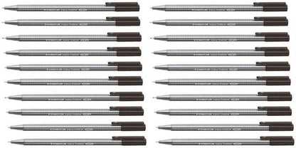 Staedtler Triplus Fineliner Black 0.3mm Line 10's