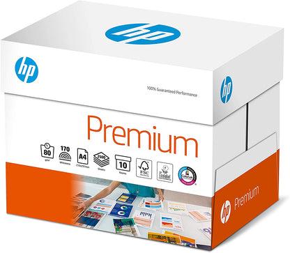 HP Premium A4 80gsm White Paper 1 Ream (500 Sheets) - NWT FM SOLUTIONS - YOUR CATERING WHOLESALER