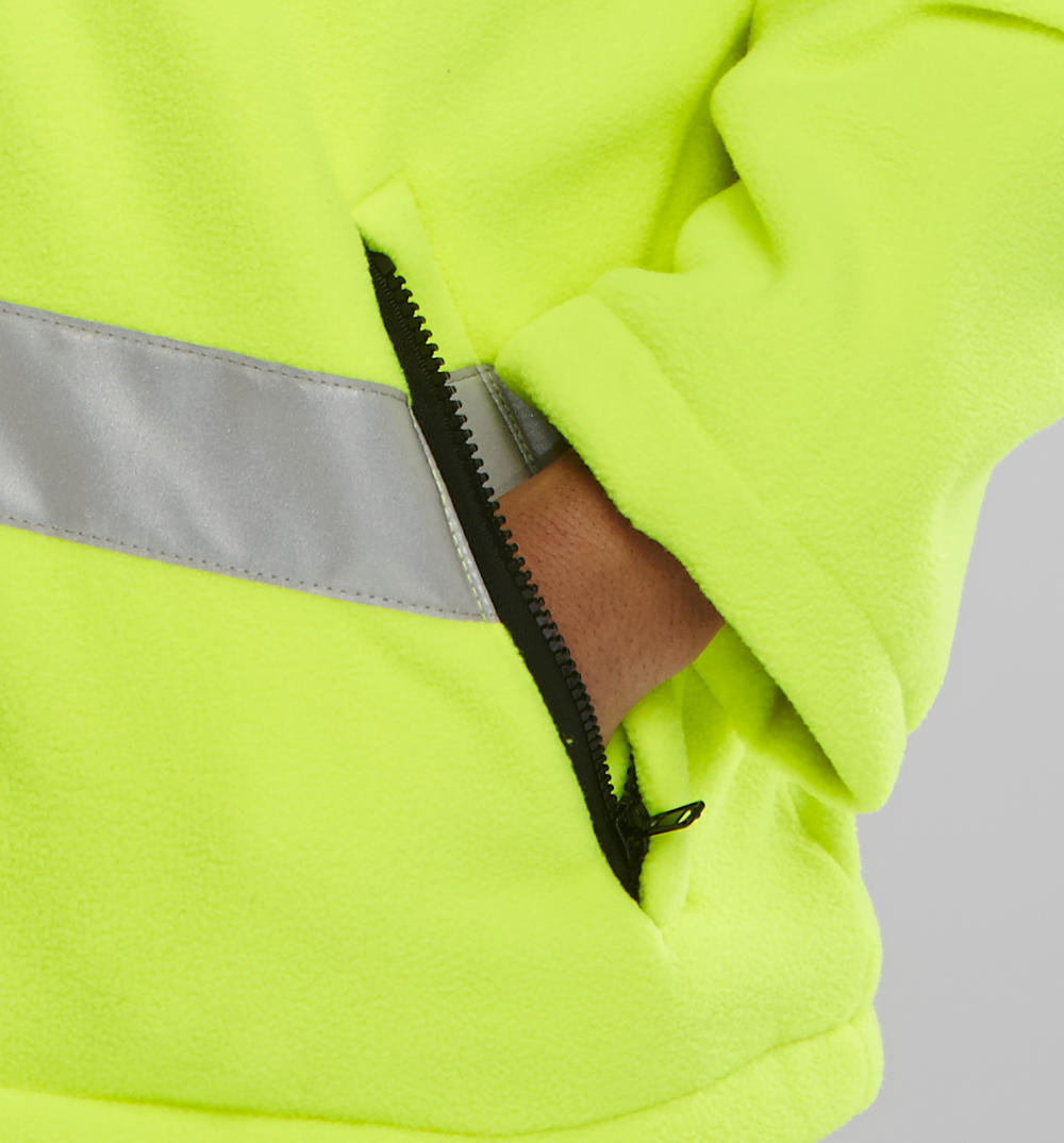 Beeswift Carnoustie Large Yellow Hi-Vis Jacket - NWT FM SOLUTIONS - YOUR CATERING WHOLESALER