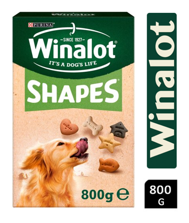 Winalot Shapes Dog Biscuits 800g - NWT FM SOLUTIONS - YOUR CATERING WHOLESALER