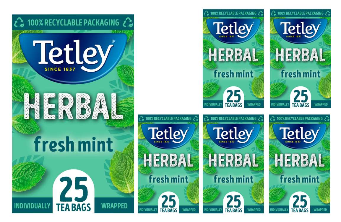 Tetley Mint Envelopes 25's