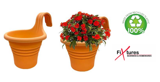 Fixtures Hang Easy Single Terracotta Planter - NWT FM SOLUTIONS - YOUR CATERING WHOLESALER