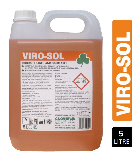 Viro-Sol Kitchen Cleaner & Degreaser 5 Litre - NWT FM SOLUTIONS - YOUR CATERING WHOLESALER