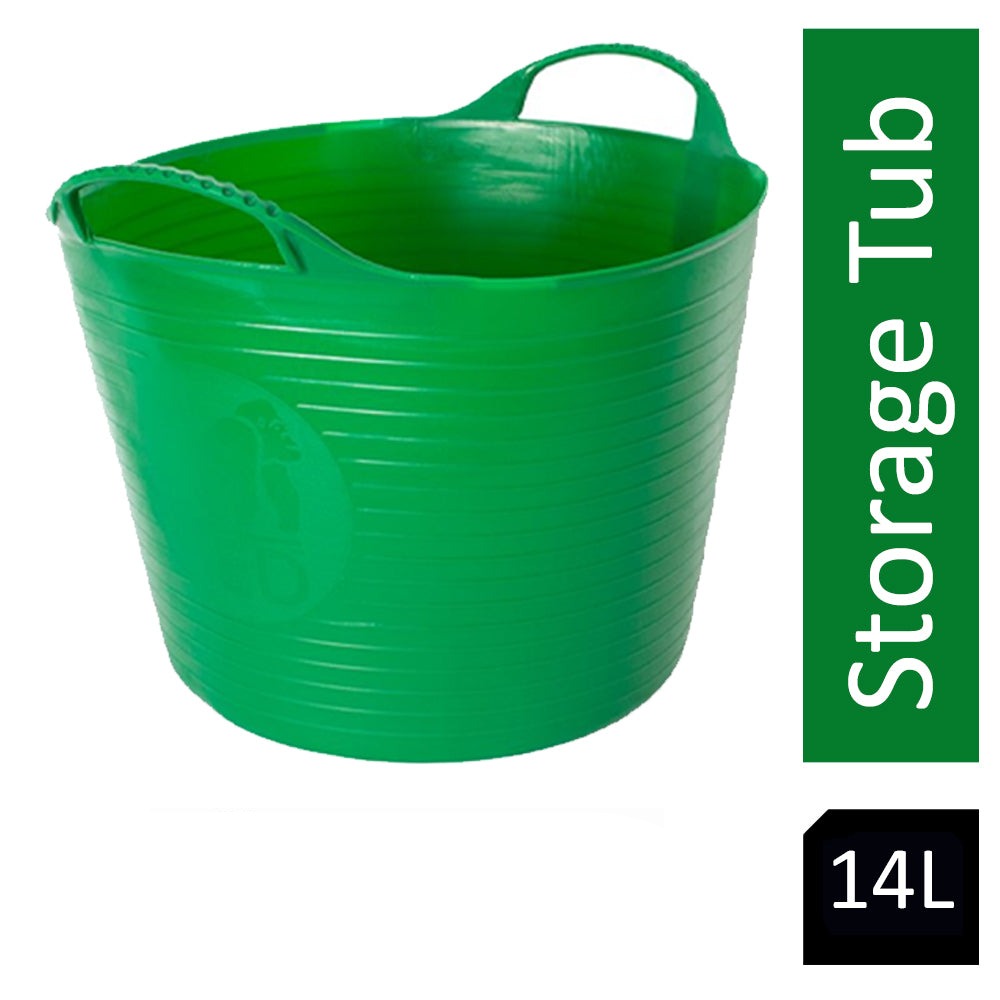 Gorilla Flexi Tub Green 14 Litre - NWT FM SOLUTIONS - YOUR CATERING WHOLESALER