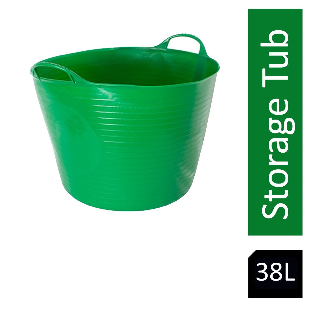 Gorilla Flexi Tub Green 38 Litre - NWT FM SOLUTIONS - YOUR CATERING WHOLESALER