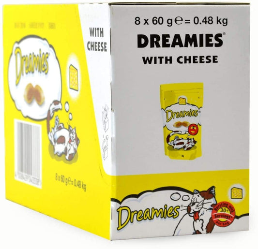 Dreamies Cat Treats with Cheese 60g - NWT FM SOLUTIONS - YOUR CATERING WHOLESALER