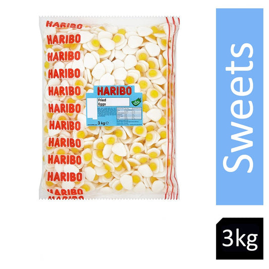 Haribo Fried Eggs 3kg Bag - NWT FM SOLUTIONS - YOUR CATERING WHOLESALER