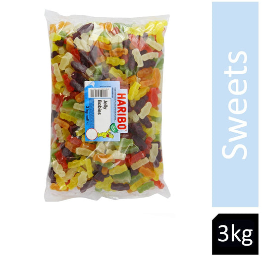 Haribo Mini Jelly Babies/Tiny Tots 3kg Bag - NWT FM SOLUTIONS - YOUR CATERING WHOLESALER