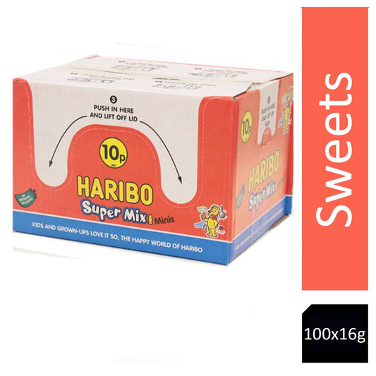 Haribo Mini 16g Supermix 100ƒ¢¢‚¬Å¡¬¢‚¬Å¾¢s - NWT FM SOLUTIONS - YOUR CATERING WHOLESALER
