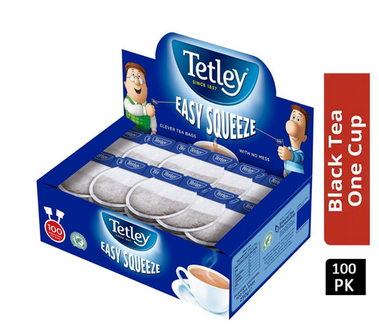 Tetley Drawstring Easy Squeeze 100's - NWT FM SOLUTIONS - YOUR CATERING WHOLESALER