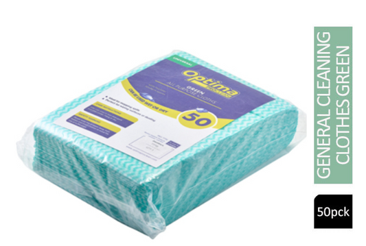 Janit-X Multi Purpose 35gsm Non Woven Green Cloths 50's - NWT FM SOLUTIONS - YOUR CATERING WHOLESALER