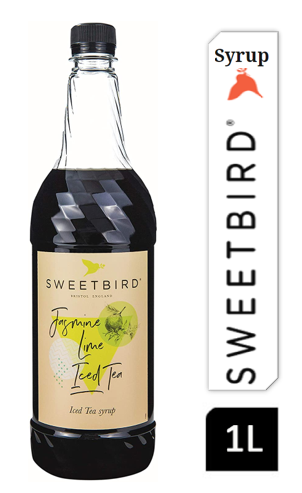 Sweetbird Jasmine Lime Iced Tea Syrup 1litre (Plastic) - NWT FM SOLUTIONS - YOUR CATERING WHOLESALER
