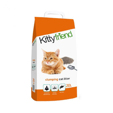 Kittyfriend Clumping Litter 20 Litre - NWT FM SOLUTIONS - YOUR CATERING WHOLESALER