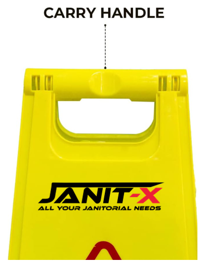 Janit-X Yellow A Frame Wet Floor Sign