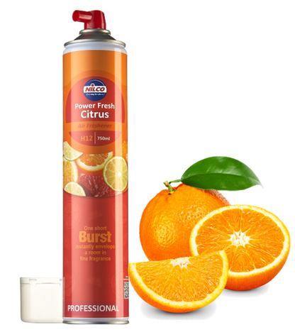 Nilco H12 High Power Fresh Citrus Air Freshener 750ml