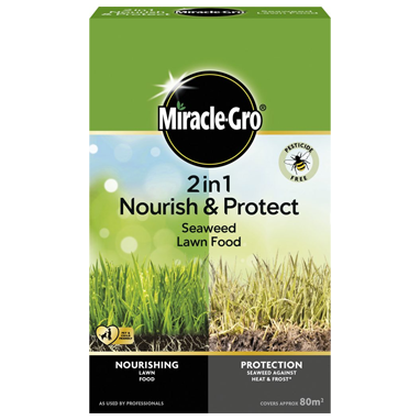 Miracle Gro Nourish & Protect Seaweed Lawn Food 80m2 - NWT FM SOLUTIONS - YOUR CATERING WHOLESALER