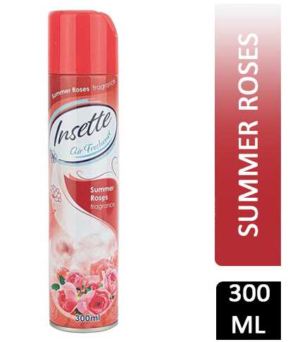 Insette Air Freshener Summer Rose 300ml - NWT FM SOLUTIONS - YOUR CATERING WHOLESALER