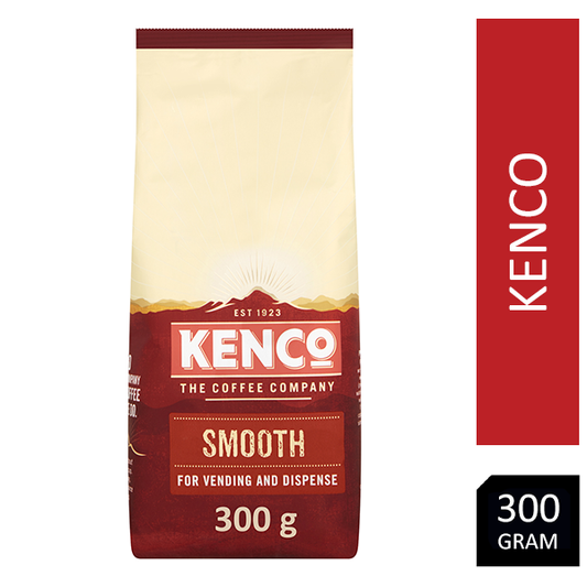 Kenco Smooth Instant Coffee Vending Bag 300g Pack - NWT FM SOLUTIONS - YOUR CATERING WHOLESALER