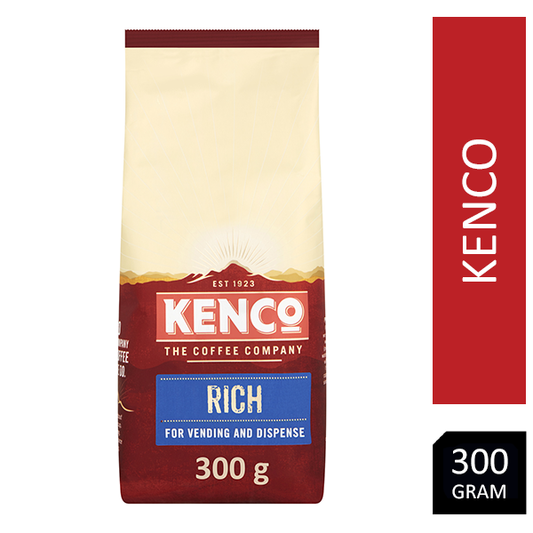 Kenco Rich Instant Coffee Vending Bag 300g Pack - NWT FM SOLUTIONS - YOUR CATERING WHOLESALER