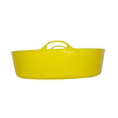 Gorilla Flexi Tub Yellow Shallow 35 Litre