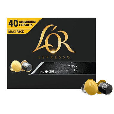 L'Or Onyx 40's (Nespresso Compatible Pods) - NWT FM SOLUTIONS - YOUR CATERING WHOLESALER