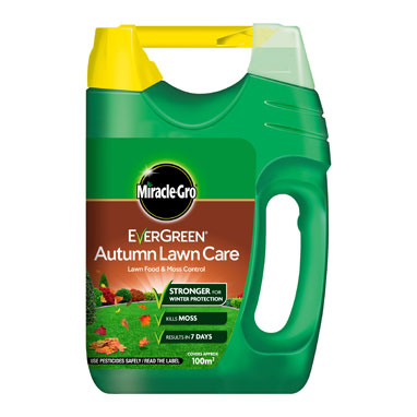 Miracle Gro Evergreen Autumn Lawn Care Spreader 100m2 - NWT FM SOLUTIONS - YOUR CATERING WHOLESALER