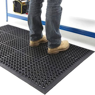 Fixtures Large Anti-Fatigue Mat 90x150cm Rubber - NWT FM SOLUTIONS - YOUR CATERING WHOLESALER