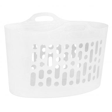 Wham White Flexi-Store Laundry Basket 50 Litre - NWT FM SOLUTIONS - YOUR CATERING WHOLESALER