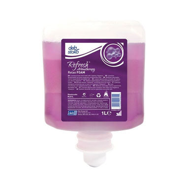 Deb Refresh Relax Hand Wash 1 Litre Cartridge {RLX1L} - NWT FM SOLUTIONS - YOUR CATERING WHOLESALER