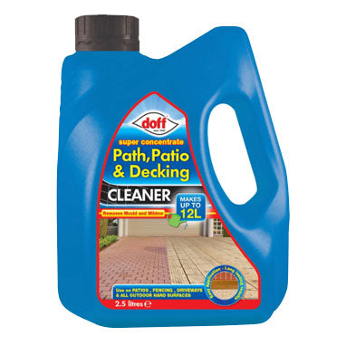 Doff Path, Patio & Decking Cleaner Concentrate 2.5L - NWT FM SOLUTIONS - YOUR CATERING WHOLESALER